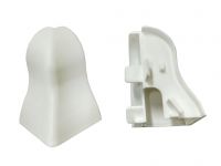 Equipped 1202 Außenecke Weiß 40mm Equipped 1202 Außenecke Weiß 40mm