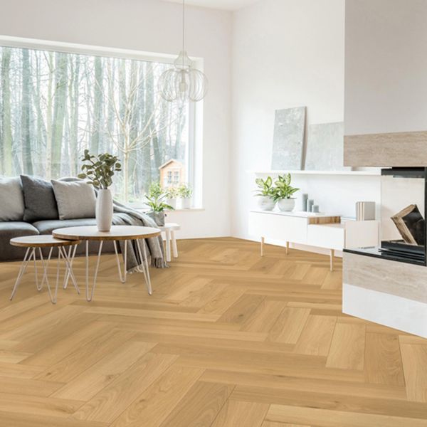 Click-Vinyl CHECK One 2478H Buchäcker Eiche Herringbone inkl. Trittschall