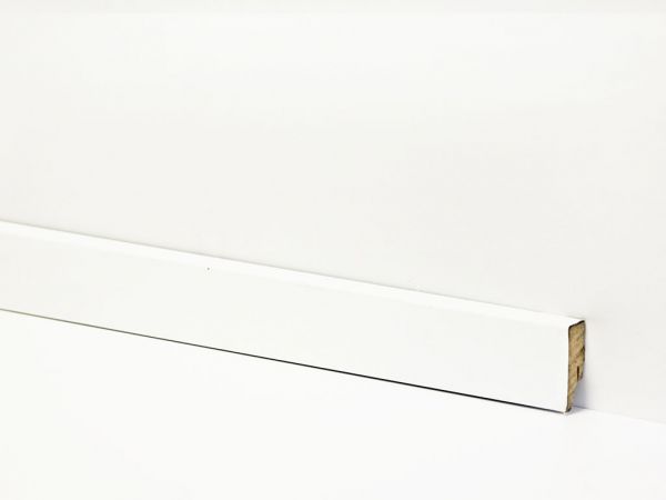 Equipped Sockelleiste 50mm 0037 Weiss (Weimarer Leiste)